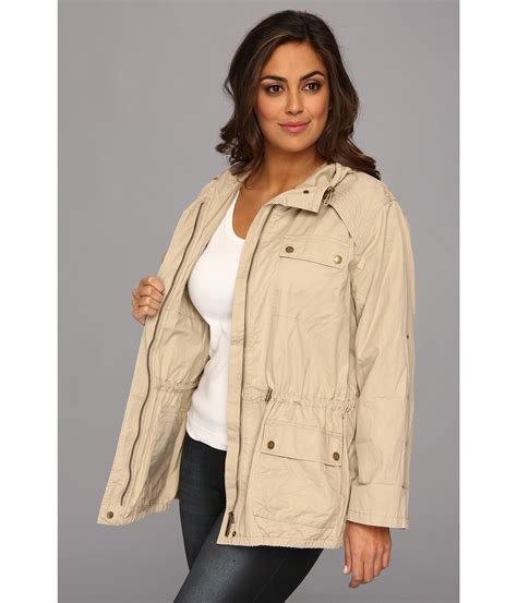 michael kors jacket plus size|michael kors anorak raincoat.